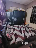 Complete Bedroom Set – Bed + Wardrobe + Dressing Table in good cond.