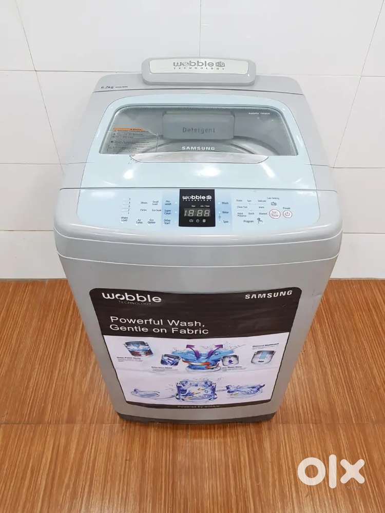 Free home delivery Samsung wobble 6.5 kg top load washing machine