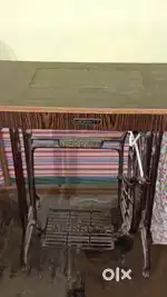 Foot-operated sewing machine