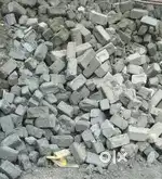 Fly ash brick pieces