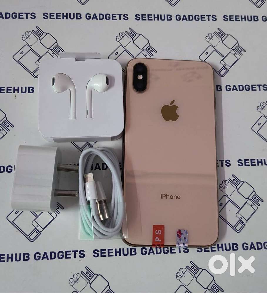 Iphone Xs 64gb new with all accessories and bill with warranty adapter