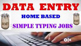 Weekly earn Work from Home Part Time Job of Data Entry Home based Job