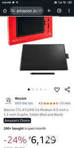Wocom graphic tablet (medium)