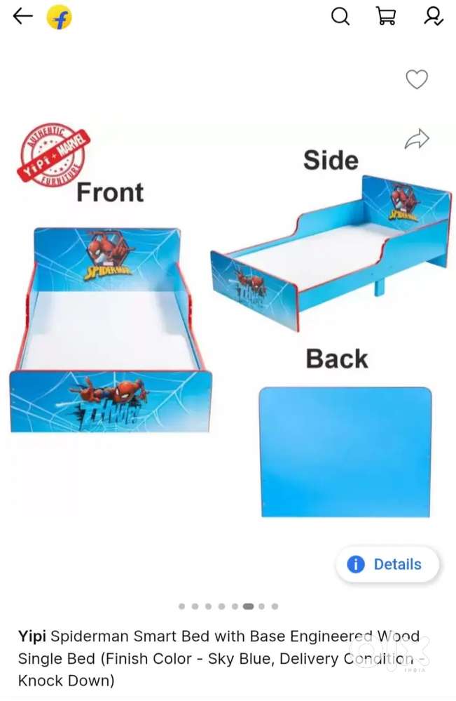 Kids single bed