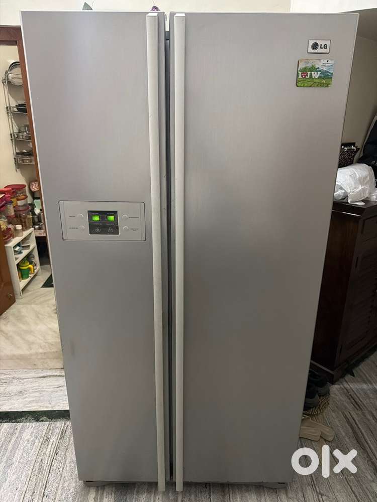 lg side by side fridge 590 litre