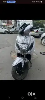 Activa 125 wrapped in white clr The colour in smart card is also white