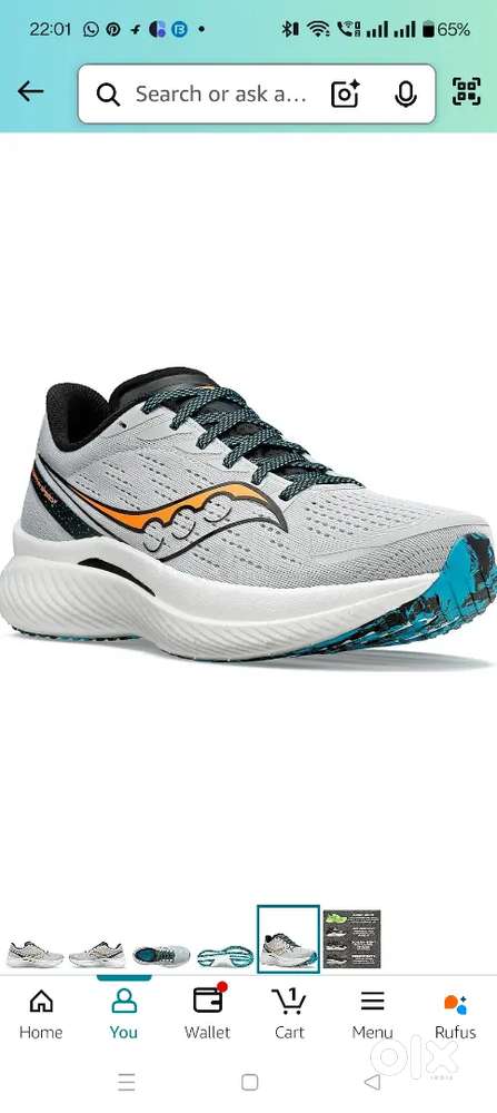 Men - Saucony Mens Endorphin Speed 3 Running Shoe UK Size 6