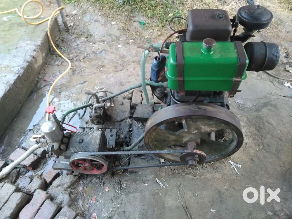 यहां धोने वाला पुरा से बिकाऊ है Fild Marshal Engine 8 HP And HTP Pump