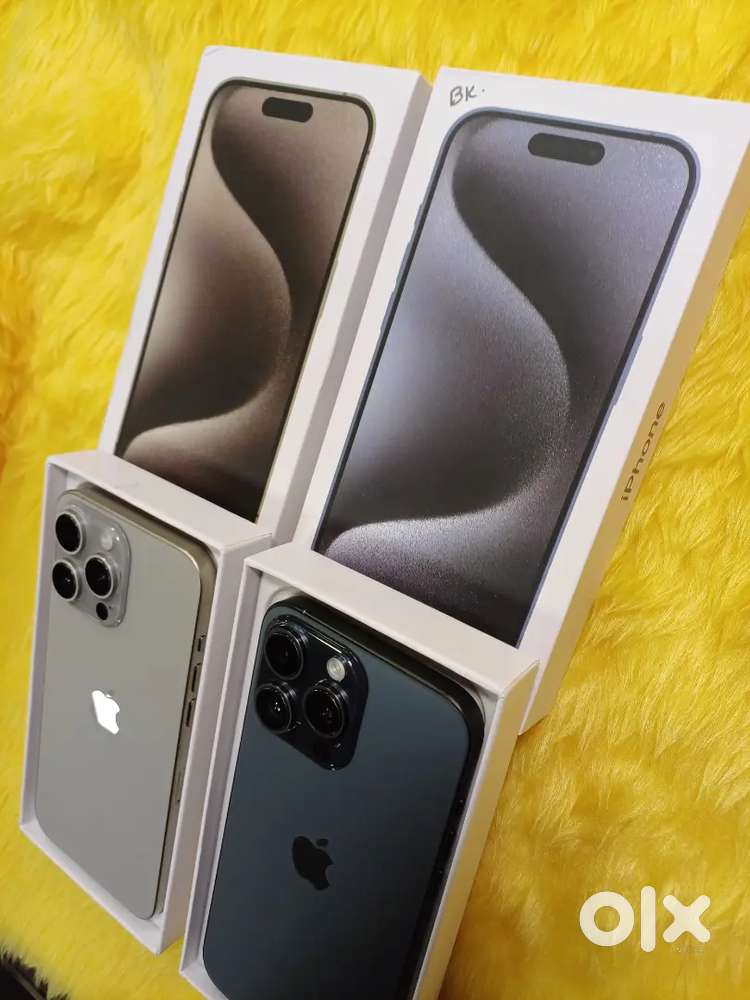 APPLE IPHONE BOX PACK REFURBISHED 15PROMAX BOX BILL ALSO AVAILABLE