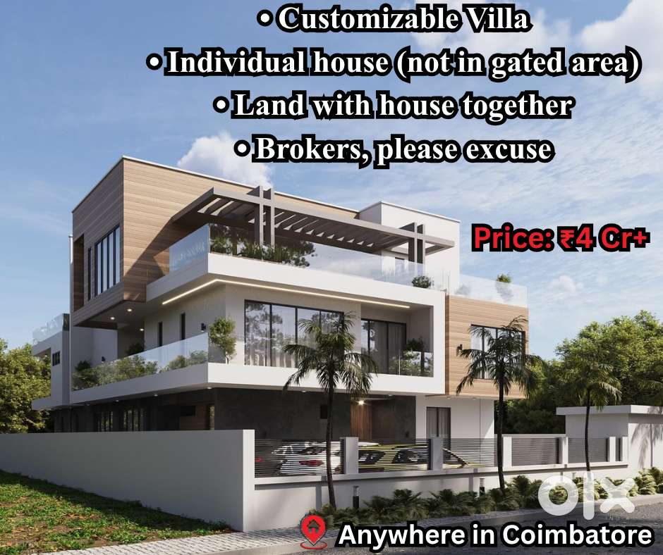 Build your own luxury villa in Coimbatore