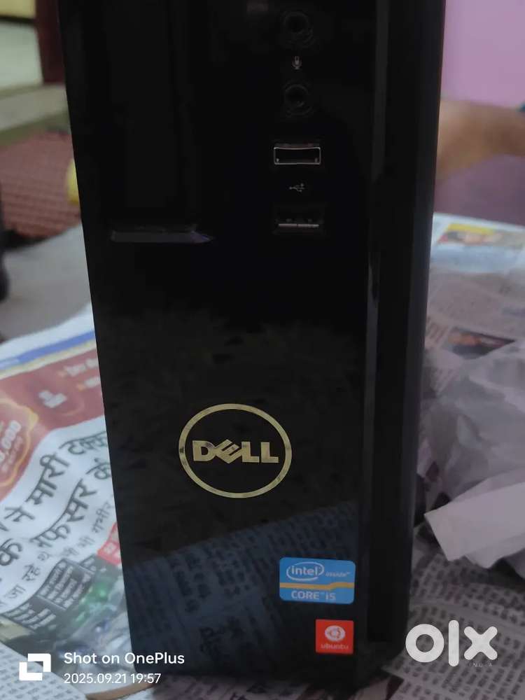 CPU, Monitor and Laptop