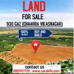 930 gaz land for sale in Chharba Vikasnagar