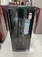 Black Samsung fridge