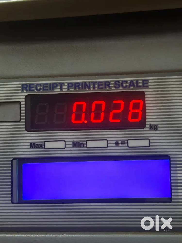 Receipt Printer Weighing Scale