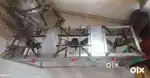 Hotel Setup Gas Stove, Fridge, Microwave Oven, Grinder, Ice Box, Kadai