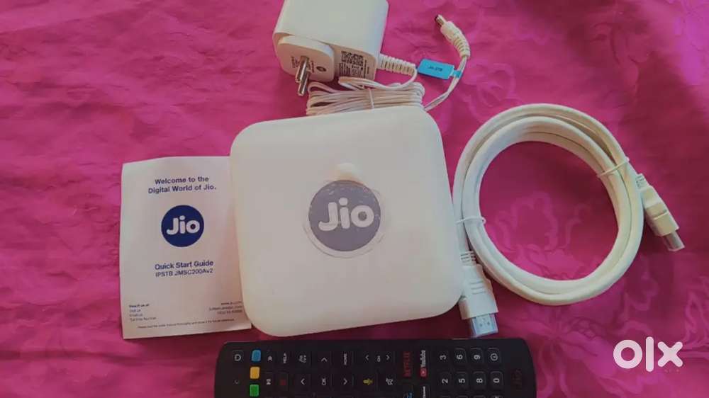Jio Set top box remote etc