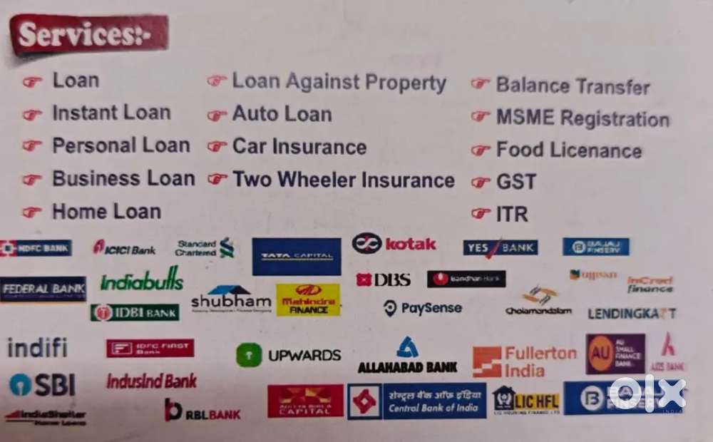 ( loan - personal loan , business loan, property loan, car loan