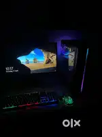 Gaming pc with high specification with glass cabinet