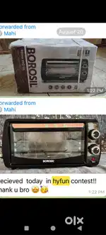 OTG oven good quality Bajaj cumpuny ki hai