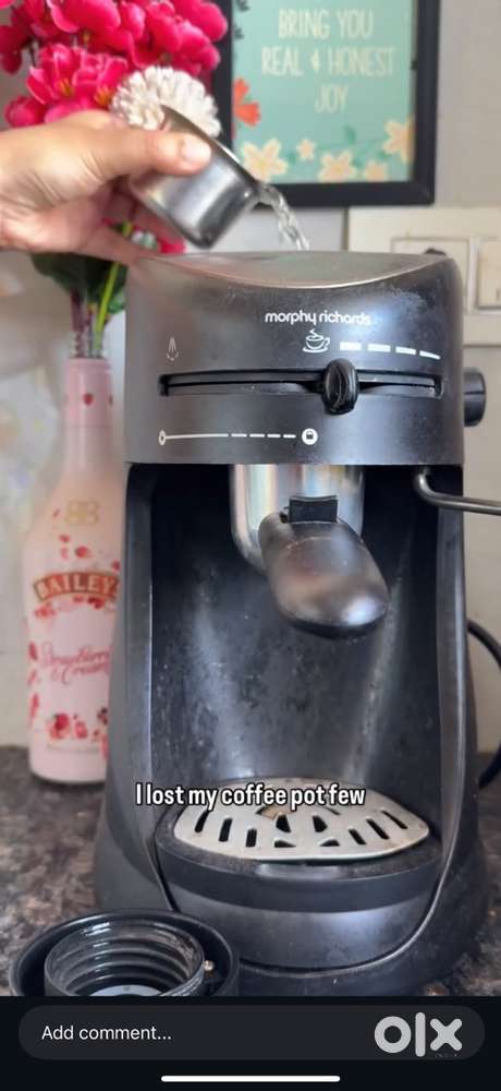 Morphy Richards Espresso and Cappuccino Coffee Maker