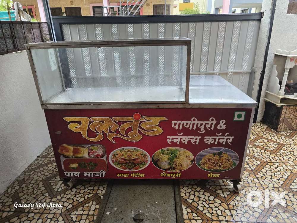 Stainless steel counter