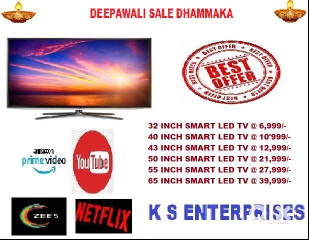 43 INCH SMART  LED TV @12,999 /-