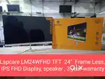 Lapcare LM24WFHD TFT  24  Frame Less, IPS FHD Display
