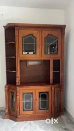 Solid Wood Display Cabinet / TV Unit for Sale