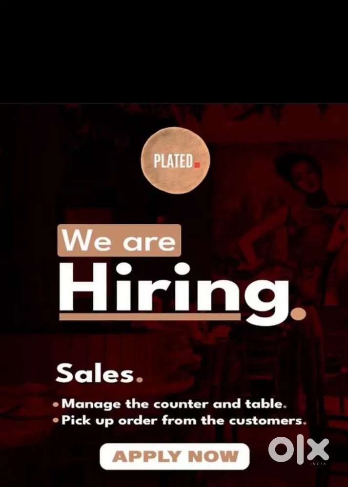 Counter staff and service staff