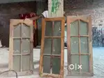 Sagwan window with grills