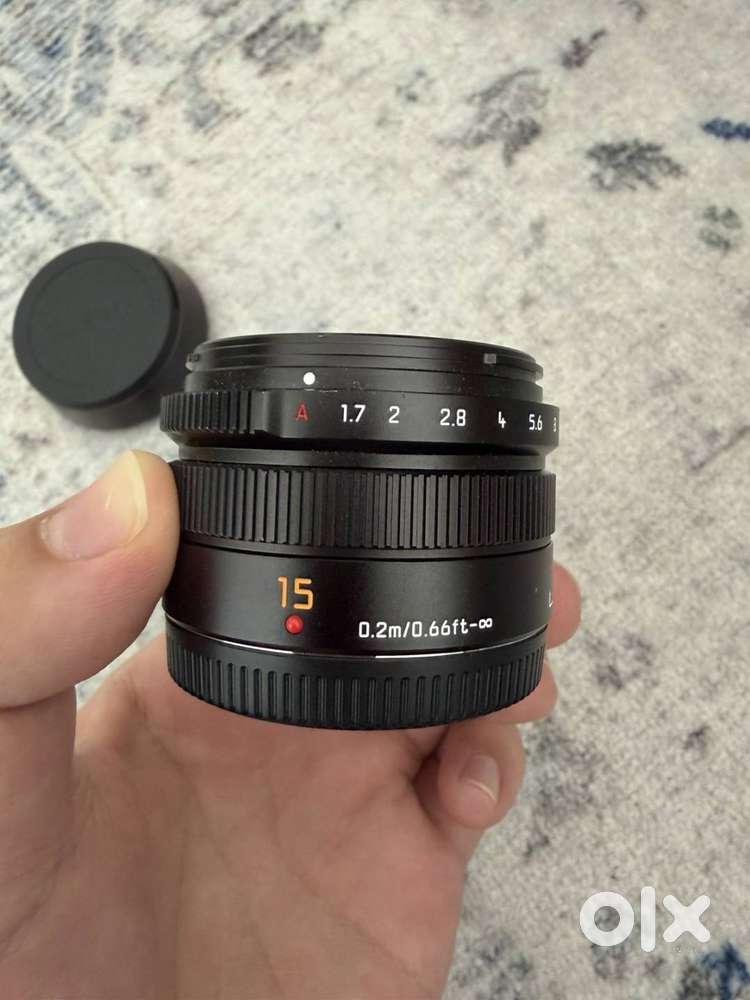 Panasonic Leica DG Summilux 15mm F1.7 ASPH Lumix G Camera Lens Fullset