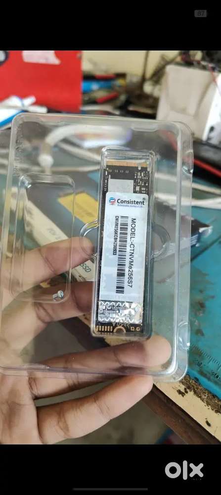 Consistent m.2 nvme gen 3 256gb ssd