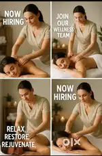 We are Hiring urgent massage therapist for part time