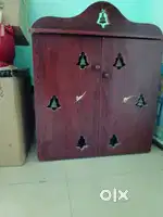 Wooden pooja cupboard for sale