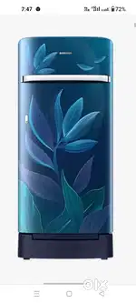 New samsung 5 star 2025 model 189 liter freeze maximum 1 month use