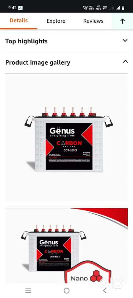 Double battery inverter for sale