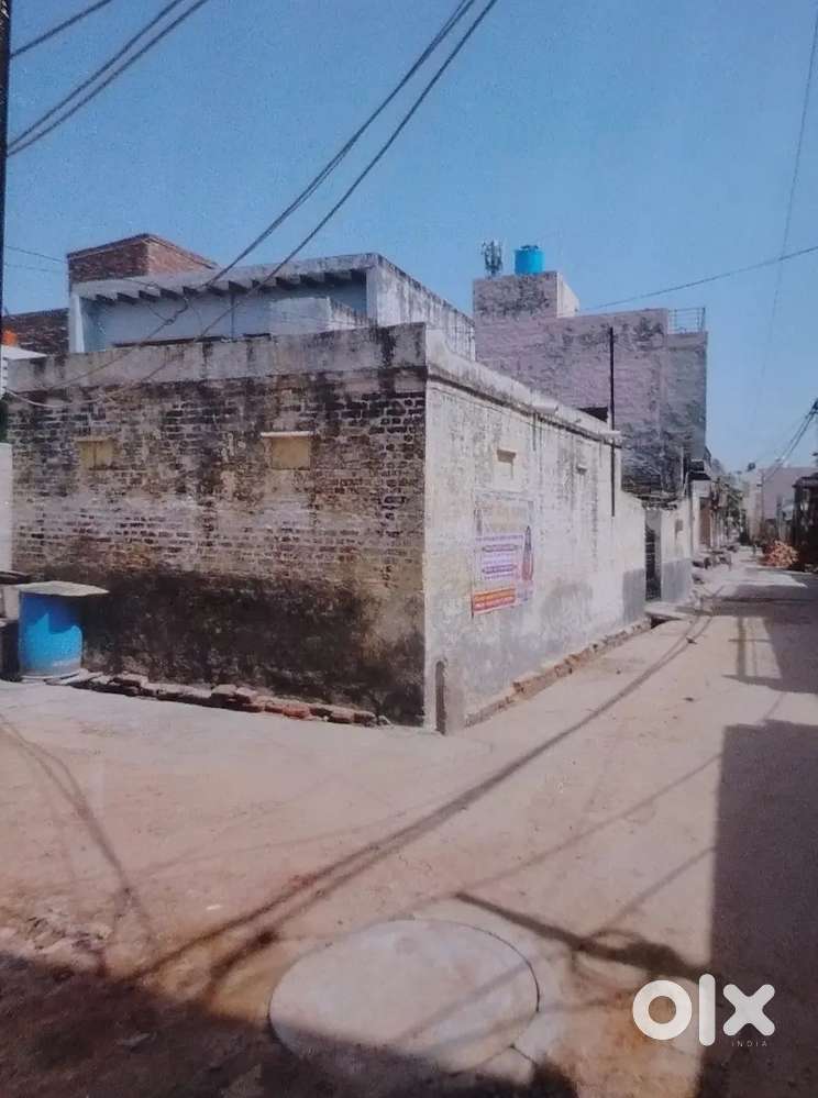 L type corner plot for sale in Badu Sarai Delhi near BSFcamp chhawla