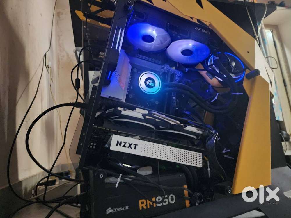 High-End PC for Video Editing & Gaming & VFX 24gb + 8gb dual gpu