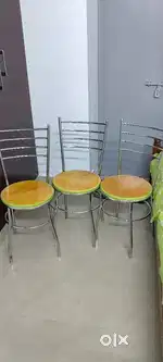 Steel chairs for sale