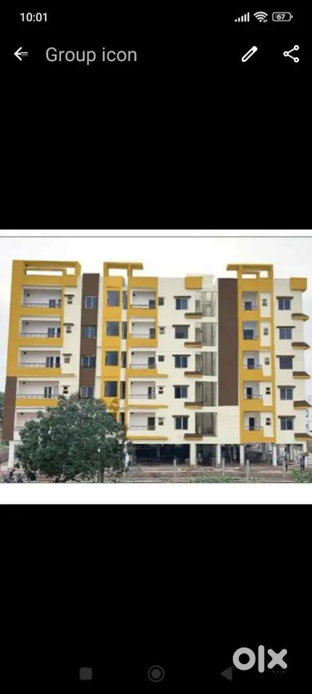 Spacious 2BHK Flat for sale at affordable price(negotiable)