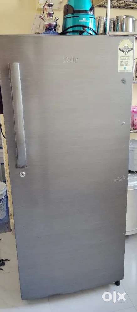 Haier 195 liters fridge full condition
