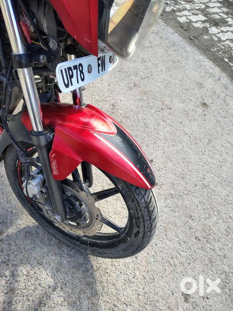 Red color one hand