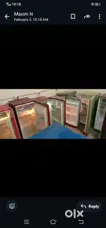 Single and double door fridge available good working condition