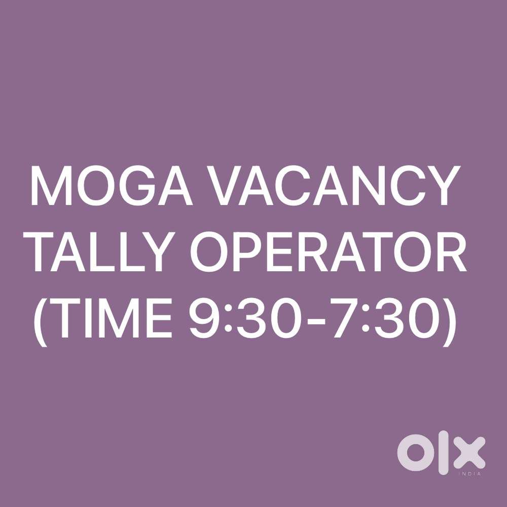 Moga Vacancy