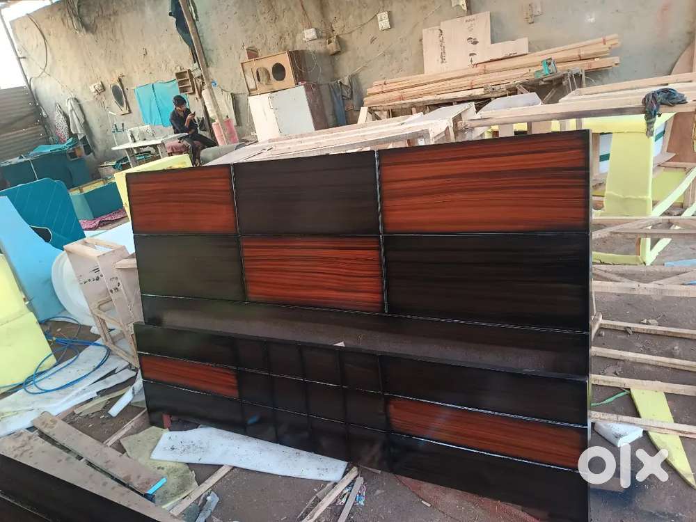 Ldr furniture House new Doble bed with box 6*6