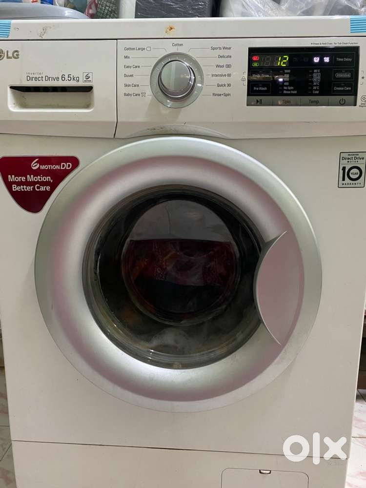 LG front load washing machine 6.5 kgs