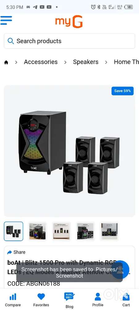 BOAT  home sound system