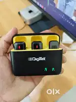Digitec 2 in 1 wireless microphone system with ANC mode