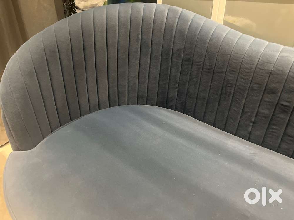 Suede fabric comfortable sofa