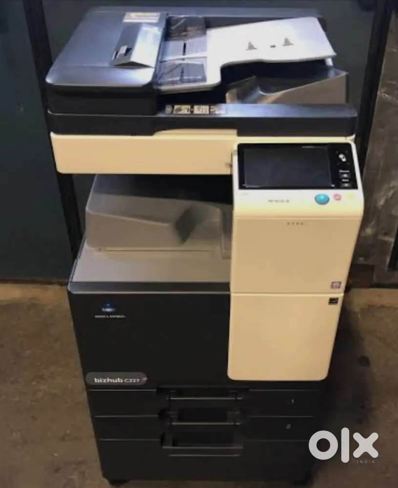 Konica c227 colour Xerox and printing machine
